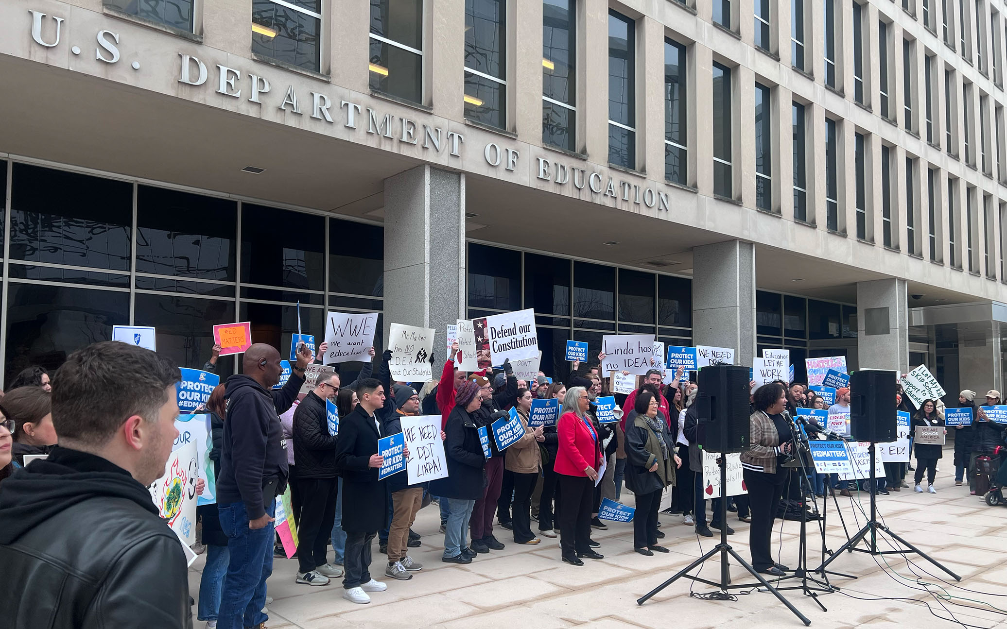 Ed Department Layoffs Prompt Worries About Future Of Special Education