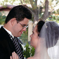 "Monica & David" follows the couple from their wedding day through their first year of marriage. (J Miguel/HBO)