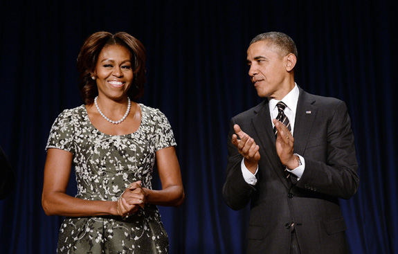 The Obamas will celebrate the work of Special Olympics during a dinner Thursday at the White House. (Olivier Douliery/Abaca Press/MCT)