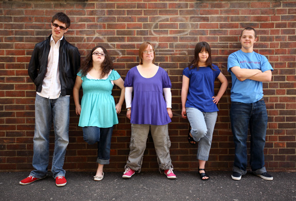 Lewis, Hilly, Lucy, Megan and Sam all have intellectual disabilities and live together in Brighton, England. They are featured in a new series called