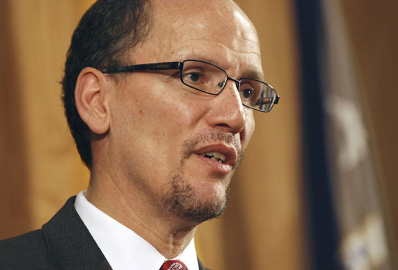 U.S. Secretary of Labor Thomas Perez told Politico that a federal move away from allowing people with disabilities to be paid less than minimum wage ought to be an example for states. (Pat Vasquez-Cunningham/Albuquerque Journal/Zuma Press/MCT)